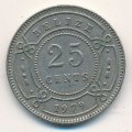 Белиз 25 центов 1979 год