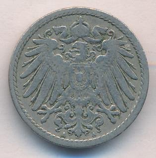 Германия 5 пфеннигов 1894 год (A)