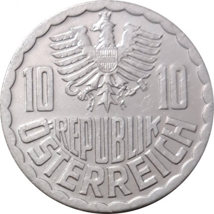 Австрия 10 грошей 1992 год