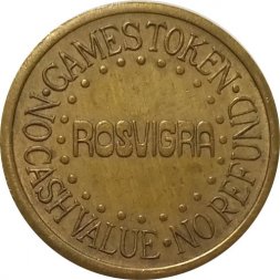 Игровой жетон "Rosvigra"