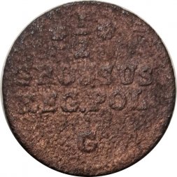 Польша 1/2 гроша 1768 год