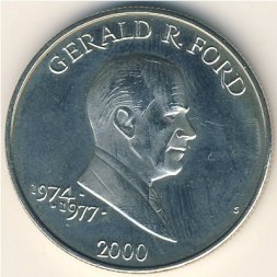 Либерия 5 долларов 2000 год