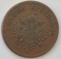 Австрия 5 сентесимо 1852 год