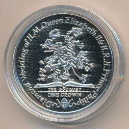 Остров Мэн 1 крона 2007 год