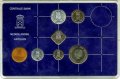 Набор из 6 монет и жетона 1983 года Нидерланды - Нидерландские Антиллы