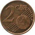 Бельгия 2 евроцента 2010 год - Король Альберт II