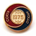 Значок СССР &quot;Союз - Аполлон (Apollo)&quot; 1975