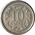 Польша 10 грошей 2006 год