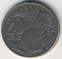 Самоа 20 сене 1996 год