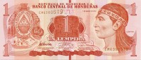 Гондурас 1 лемпира 2012 год