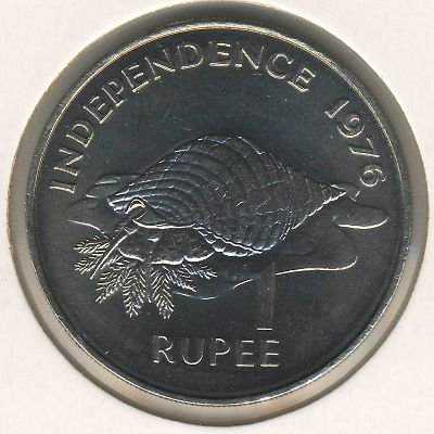 Сейшелы 1 рупия 1976 год