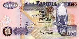 Замбия 100 квача 2008 год