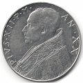 Ватикан 100 лир 1958 год - Папа Пий XII. Фидес