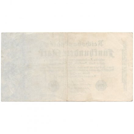 Германия (Веймарская республика) 500 марок 1922 год - VF
