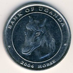 Уганда 100 шиллингов 2004 год