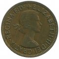 Великобритания 1/2 пенни 1966 год