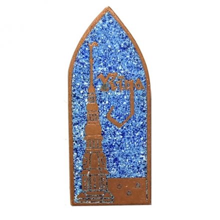 Значок Рига. Riga. Тяжелый, булавка (тип 2)