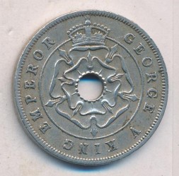 Южная Родезия 1 пенни 1934 год