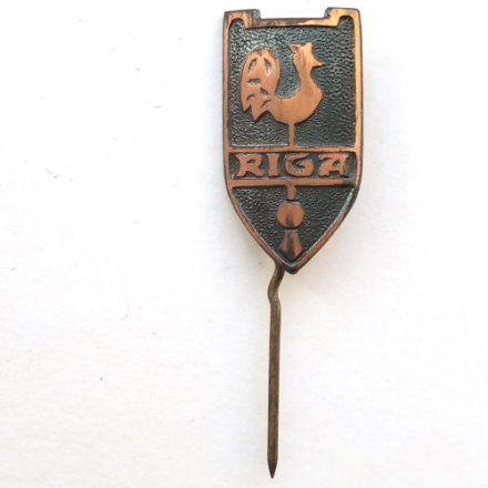 Значок-иголка Рига. Riga. Тяжелый