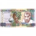 Гамбия 100 даласи 2006 год - Сенегальский попугай UNC