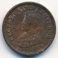Британская Индия 1/12 анны 1918 год