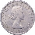Великобритания 1 шиллинг 1966 год - Шотландский герб