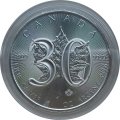 Канада 5 долларов 2018 год - 30 лет Серебряным монетам &quot;Кленовый лист&quot;