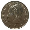Либерия 25 центов 2000 год