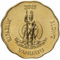 Вануату 100 вату 2015 год - Здание парламента
