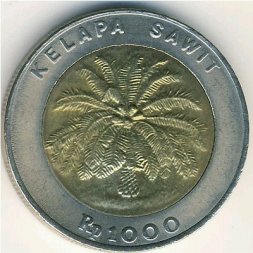 Индонезия 1000 рупий 2000 год
