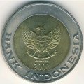 Индонезия 1000 рупий 2000 год