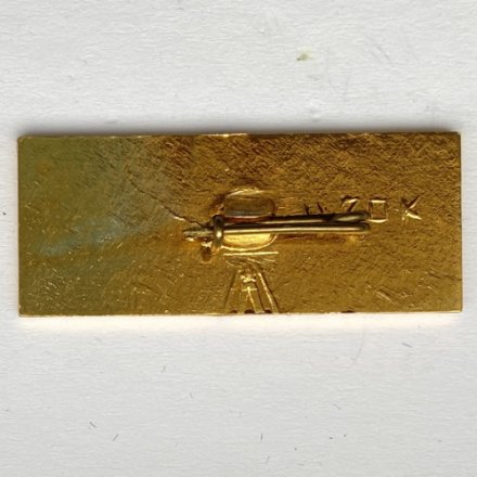 Значок. Vl Спартакиада народов СССР. Ленинград 75. Гимнастика (тип 1) 