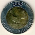 Финляндия 10 марок 2000 год