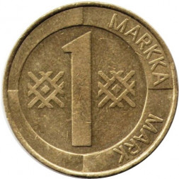 Финляндия 1 марка 1995 год