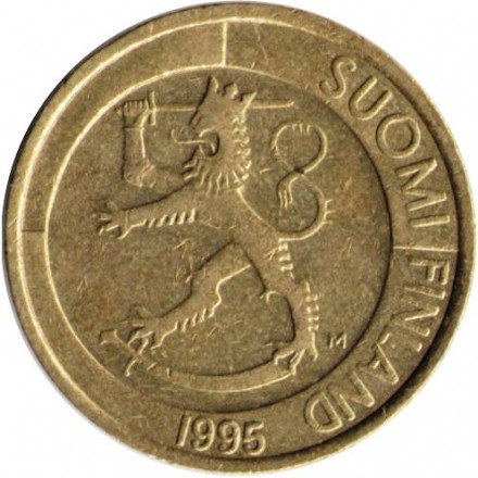 Финляндия 1 марка 1995 год