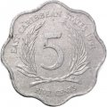 Восточные Карибы 5 центов 1991 год