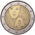Финляндия 2 евро 2006 год - 100 лет равного избирательного права