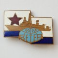 Знак ВМФ СССР. Корабль &quot;Ветер&quot; 1978 год