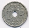 Дания 25 эре 1936 год