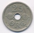 Дания 25 эре 1936 год