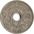 Франция 25 сантимов 1933 год
