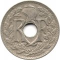 Франция 25 сантимов 1933 год