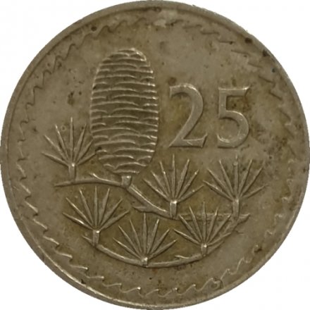 Кипр 25 милей 1976 год