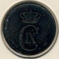 Дания 1 эре 1882 год