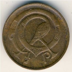 Ирландия 1/2 пенни 1982 год