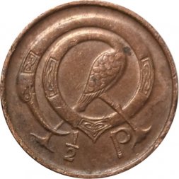 Ирландия 1/2 пенни 1982 год