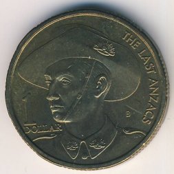 Австралия 1 доллар 1999 год - Анзак