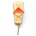 Значок-иголка Штети. 25 лет SEPAP. Футбольный клуб Чехии, тяжелый