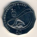 Австралия 50 центов 2006 год - XVIII Игры Содружества 2006 года в Мельбурне. Плавание