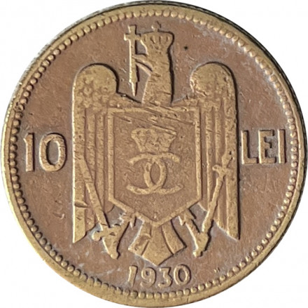 Румыния 10 леев 1930 год (H)
